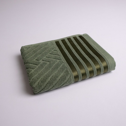 Рушник для рук та обличчя махровий SOFT GM Textile 40х70см 500г/м2 (Хакі)