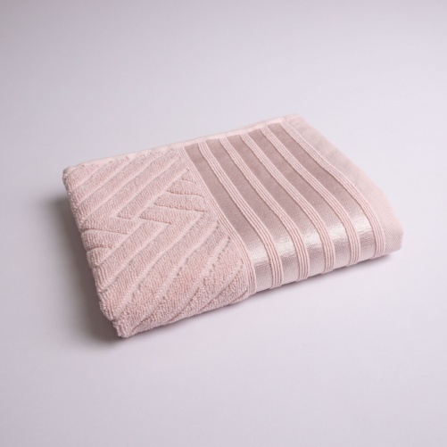 Рушник для рук та обличчя махровий SOFT GM Textile 40х70см 500г/м2 (Рожевий)