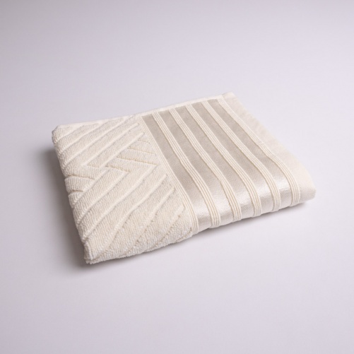 Рушник для рук та обличчя махровий SOFT GM Textile 40х70см 500г/м2 (Ванільний)