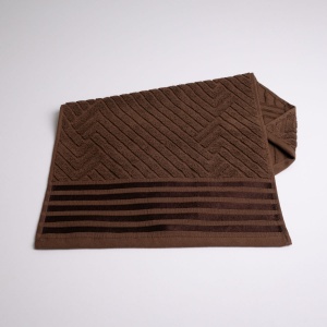 Набір махрових рушників SOFT 3шт GM Textile 40х70см, 50х90см, 70х140см 500г/м2 (Коричневий)