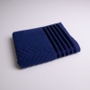 Набір махрових рушників SOFT 3шт GM Textile 50х90см, 50х90см, 70х140см 500г/м2 (Темно-синій)