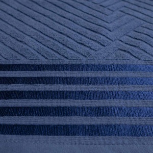 Набір махрових рушників SOFT 3шт GM Textile 50х90см, 50х90см, 70х140см 500г/м2 (Синій)