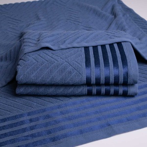 Рушник махровий середній SOFT GM Textile 50х90см 500г/м2 (Синій) Рушник махровий середній SOFT GM Textile 50х90см 500г/м2 (Синій)