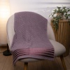 Набір махрових рушників SOFT 3шт GM Textile 50х90см, 50х90см, 70х140см 500г/м2 (Виноградний)