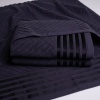 Набір махрових рушників SOFT 3шт GM Textile 50х90см, 50х90см, 70х140см 500г/м2 (Графітовий)