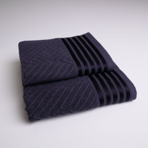 Комплект махрових рушників SOFT 2шт GM Textile 50х90см, 70х140см 500г/м2 (Графітовий)