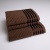 Набір махрових рушників SOFT 3шт GM Textile 50х90см, 50х90см, 70х140см 500г/м2 (Коричневий)
