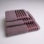 Набір махрових рушників SOFT 3шт GM Textile 40х70см, 50х90см, 70х140см 500г/м2 (Виноградний)