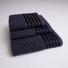 Набір махрових рушників SOFT 3шт GM Textile 40х70см, 50х90см, 70х140см 500г/м2 (Графітовий)