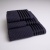 Набір махрових рушників SOFT 3шт GM Textile 40х70см, 50х90см, 70х140см 500г/м2 (Графітовий)