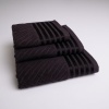 Набір махрових рушників SOFT 3шт GM Textile 40х70см, 50х90см, 70х140см 500г/м2 (Шоколадний)