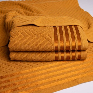 Рушник махровий середній SOFT GM Textile 50х90см 500г/м2 (Гірчичний) Рушник махровий середній SOFT GM Textile 50х90см 500г/м2 (Гірчичний)
