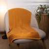 Набір махрових рушників SOFT 3шт GM Textile 50х90см, 50х90см, 70х140см 500г/м2 (Гірчичний)