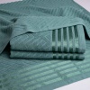Набір махрових рушників SOFT 3шт GM Textile 50х90см, 50х90см, 70х140см 500г/м2 (Бірюзовий)