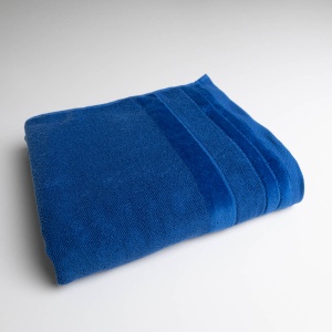 Набір банних махрових рушників з велюровим бордюром 3шт GM Textile 50х70см, 50х90см, 70х140см (Синій) Набір банних махрових рушників з велюровим бордюром 3шт GM Textile 50х70см, 50х90см, 70х140см (Синій)