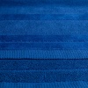 Набір банних махрових рушників з велюровим бордюром 3шт GM Textile 50х70см, 50х90см, 70х140см (Синій)