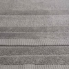 Набір банних махрових рушників з велюровим бордюром 2шт GM Textile 50х70см, 70х140см (Сірий)