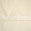 Махровое полотенце для ног с прямоугольником GM Textile 50х70см 380г/м2 (Ваниль)