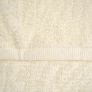 Махровий рушник для ніг з прямокутником GM Textile 50х70см 380г/м2 (Ваніль)