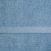 Махровое полотенце для ног с прямоугольником GM Textile 50х70см 380г/м2 (Голубой)