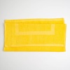 Махровое полотенце для ног с прямоугольником GM Textile 50х70см 380г/м2 (Желтый)