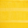 Махровое полотенце для ног с прямоугольником GM Textile 50х70см 380г/м2 (Желтый)