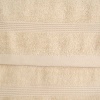 Махровое полотенце для ног с полосками GM Textile 50х70см 450г/м2 (Бежевый)
