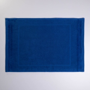 Рушник махровий для ніг Килимок GM Textile 50х70см 500г/м2 (Синій)