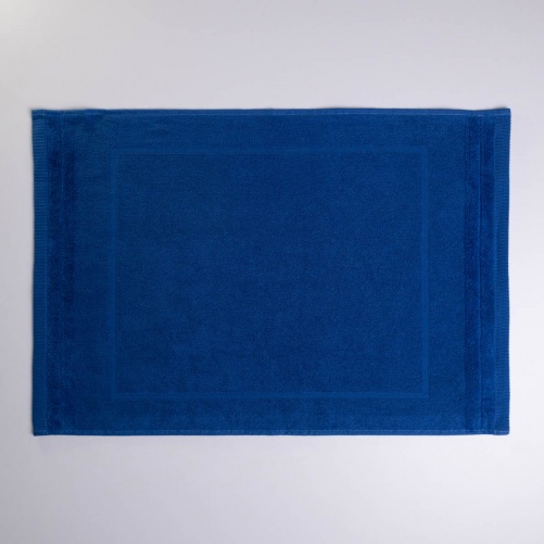 Рушник махровий для ніг Килимок GM Textile 50х70см 500г/м2 (Синій)