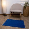 Рушник махровий для ніг Килимок GM Textile 50х70см 500г/м2 (Синій)