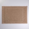 Рушник махровий для ніг Килимок GM Textile 50х70см 500г/м2 (Капучино) Рушник махровий для ніг Килимок GM Textile 50х70см 500г/м2 (Капучино)