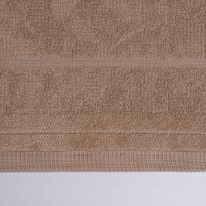 Рушник махровий для ніг Килимок GM Textile 50х70см 500г/м2 (Капучино)