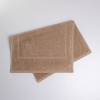Рушник махровий для ніг Килимок GM Textile 50х70см 500г/м2 (Капучино)