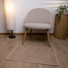 Рушник махровий для ніг Килимок GM Textile 50х70см 500г/м2 (Капучино)
