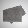 Рушник махровий для ніг Килимок GM Textile 50х70см 500г/м2 (Сірий)