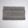 Рушник махровий для ніг Килимок GM Textile 50х70см 500г/м2 (Сірий)