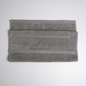 Рушник махровий для ніг Килимок GM Textile 50х70см 500г/м2 (Сірий) Рушник махровий для ніг Килимок GM Textile 50х70см 500г/м2 (Сірий)