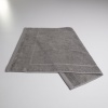 Рушник махровий для ніг Килимок GM Textile 50х70см 500г/м2 (Сірий)