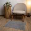 Рушник махровий для ніг Килимок GM Textile 50х70см 500г/м2 (Сірий)