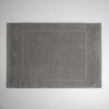 Рушник махровий для ніг Килимок GM Textile 50х70см 500г/м2 (Сірий) Рушник махровий для ніг Килимок GM Textile 50х70см 500г/м2 (Сірий)