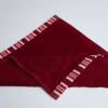 Рушник кухонний махровий з орнаментом GM Textile 30х30см 400г/м2 (Бордовий)