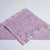 Рушник кухонний махровий з орнаментом GM Textile 30х30см 400г/м2 (Пудра)