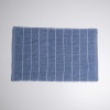 Махровий кухонний рушник зі смужками 30х50 см 400г/м2 GM Textile (Синій)