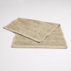 Махровое кухонное полотенце с полосками 30х50 см 400г/м2 GM Textile (Капучино)