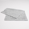 Махровое кухонное полотенце с полосками 30х50 см 400г/м2 GM Textile (Серый)