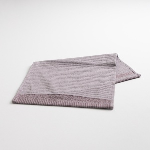 Махровий кухонний рушник з бордюром 30х50 см 400г/м2 GM Textile (Попелястий)