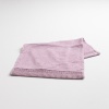 Махровое кухонное полотенце с бордюром 30х50 см 400г/м2 GM Textile (Пудра)