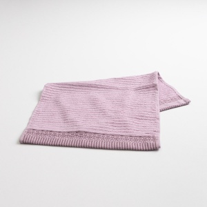 Махровий кухонний рушник з бордюром 30х50 см 400г/м2 GM Textile (Пудра)