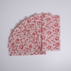 Набір махрових рушників Вишня 40х60 см 10шт 300г/м2 GM Textile (Червоний)
