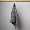 Махровий кухонний рушник Кава 40х60 см 300г/м2 GM Textile (Темно-сірий)